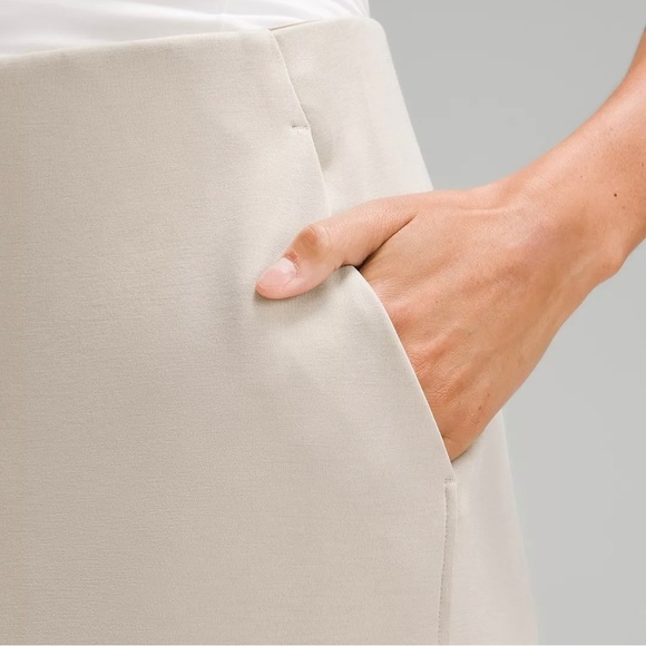 Lululemon Softstreme High-Rise Midi Skirt, Mojave Tan - Picture 3 of 9